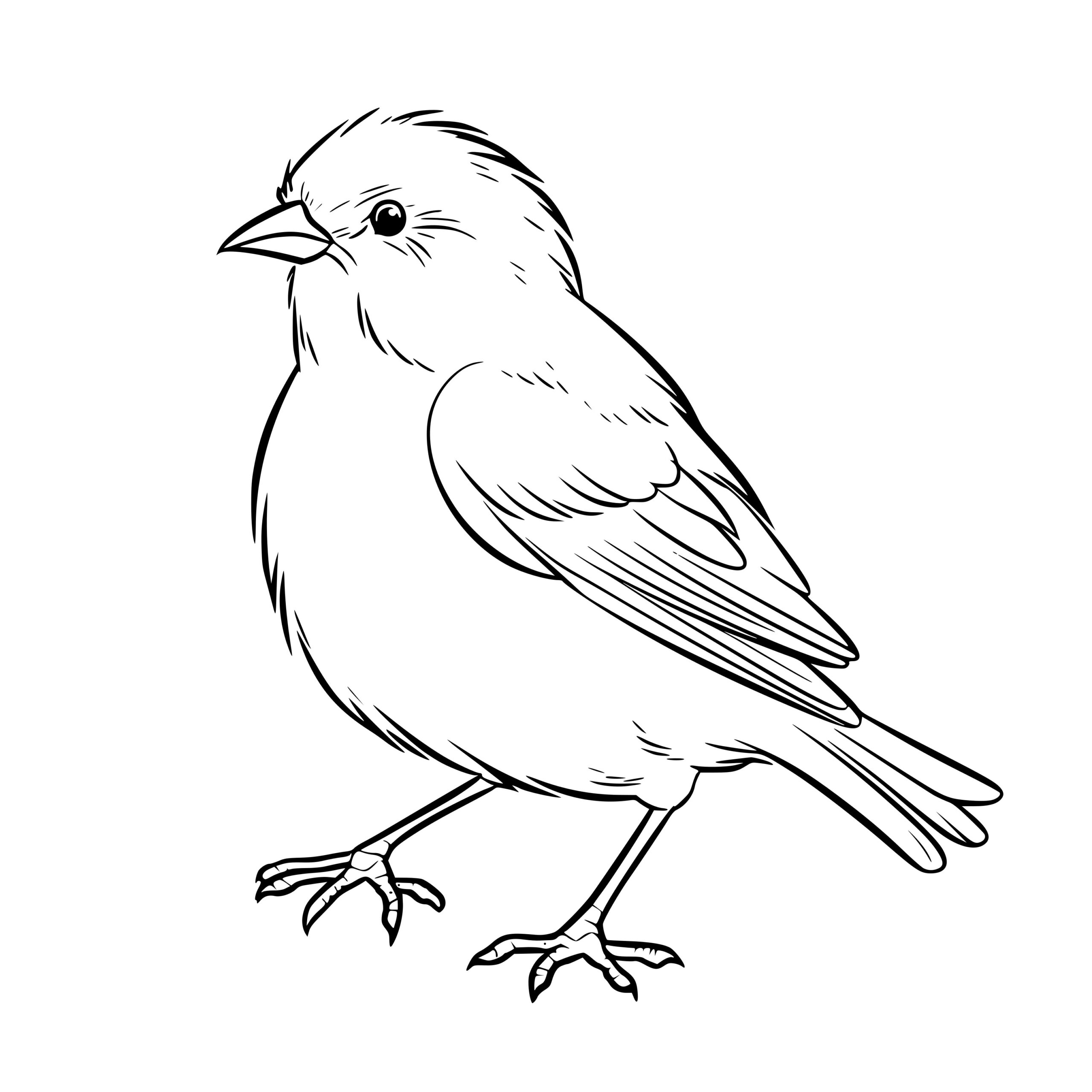 Realistic Canary SVG File for Cricut, Silhouette & Laser Machines