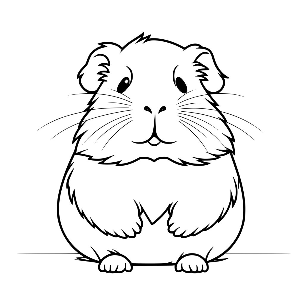 Adorable Hamster SVG Image for Cricut, Silhouette, and Laser Machines