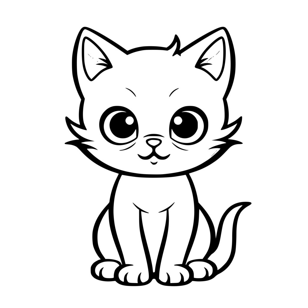 Sly Feline: SVG, PNG, DXF Image for Cricut, Silhouette, Laser Machines