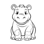 Cute Hippopotamus