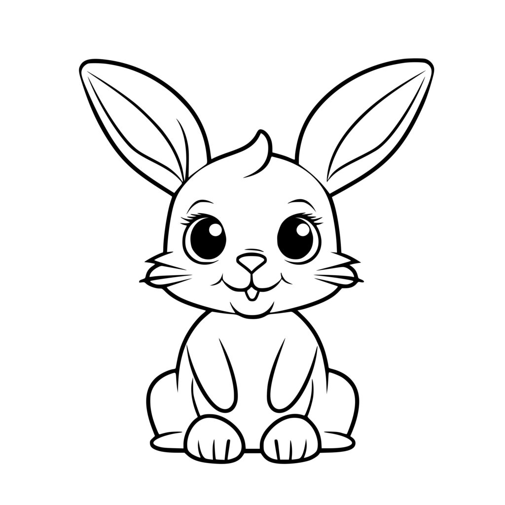 Swee Bunny Rabbit Svg File For Cricut, Silhouette - Instant Download