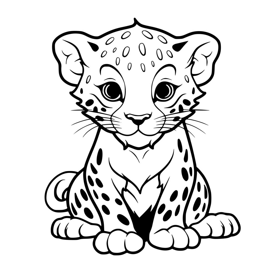 Floral Cheetah Svg Cute Cheetah Svg Floral Animal Svg - vrogue.co