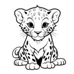 Cute Baby Cheetah