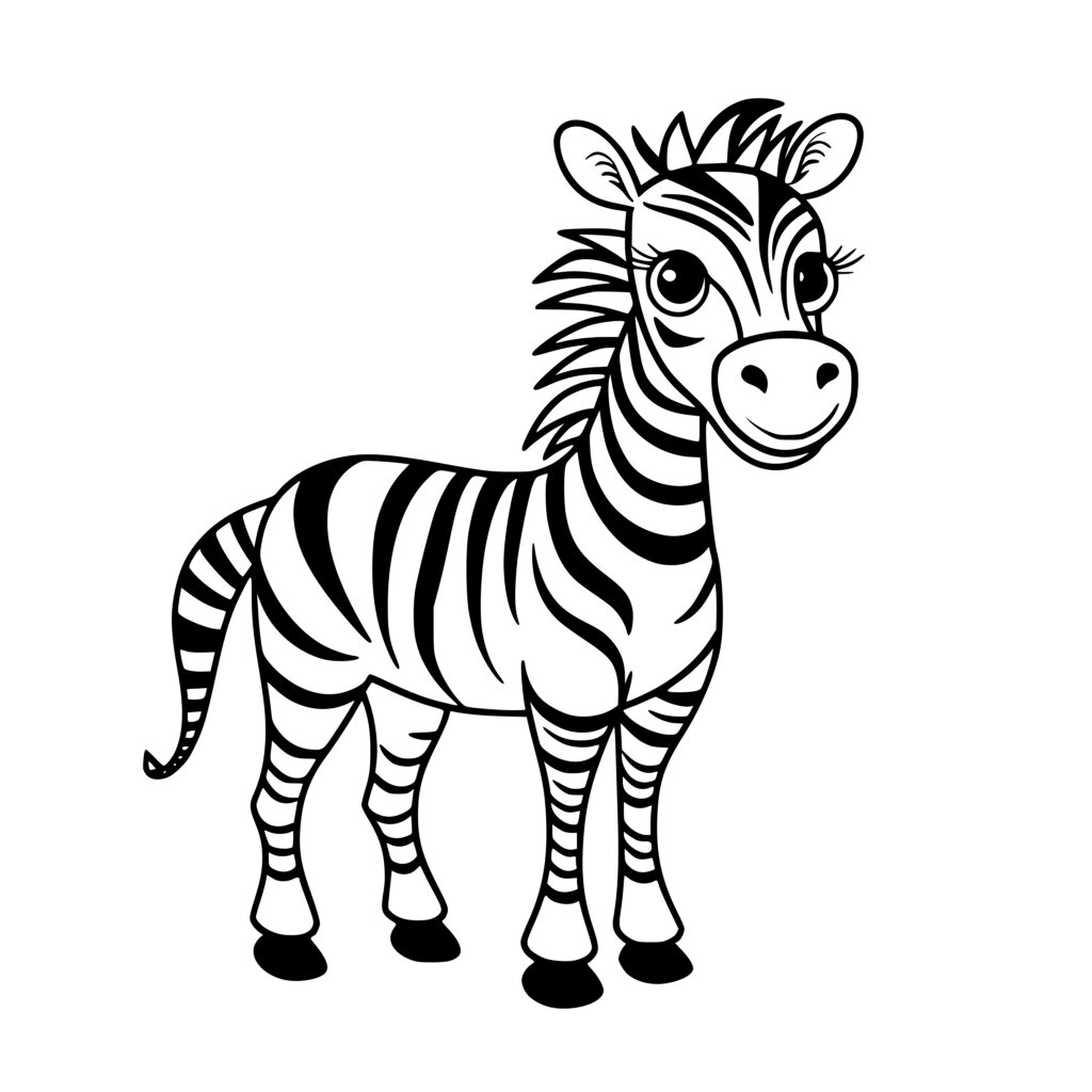 Safari Zebra SVG Download: Perfect for Cricut, Silhouette, and Laser ...