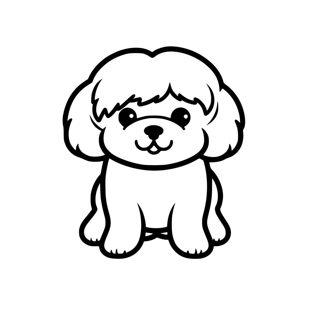 Simple Pup SVG Image for Cricut, Silhouette, Laser Machines