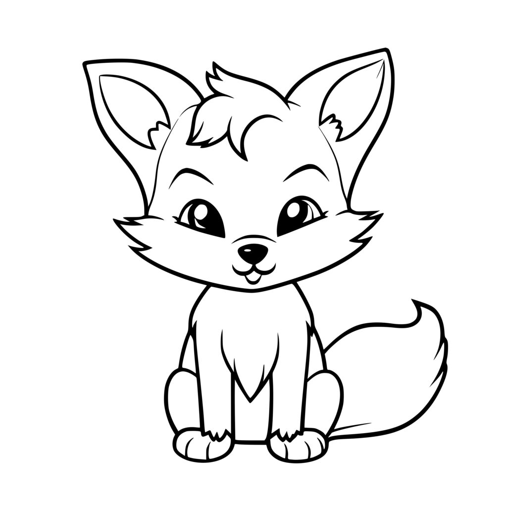 Adorable Fox SVG: Instant Download for Cricut, Silhouette, Laser Machines