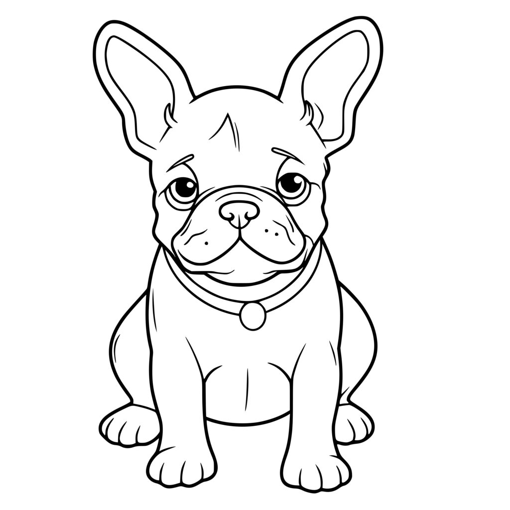 Cute French Bulldog SVG for Cricut, Silhouette, and Laser Machines