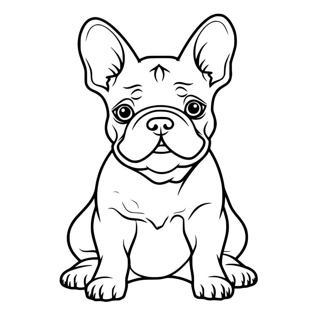 Spunky Bulldog SVG File for Cricut, Silhouette, Laser Machines