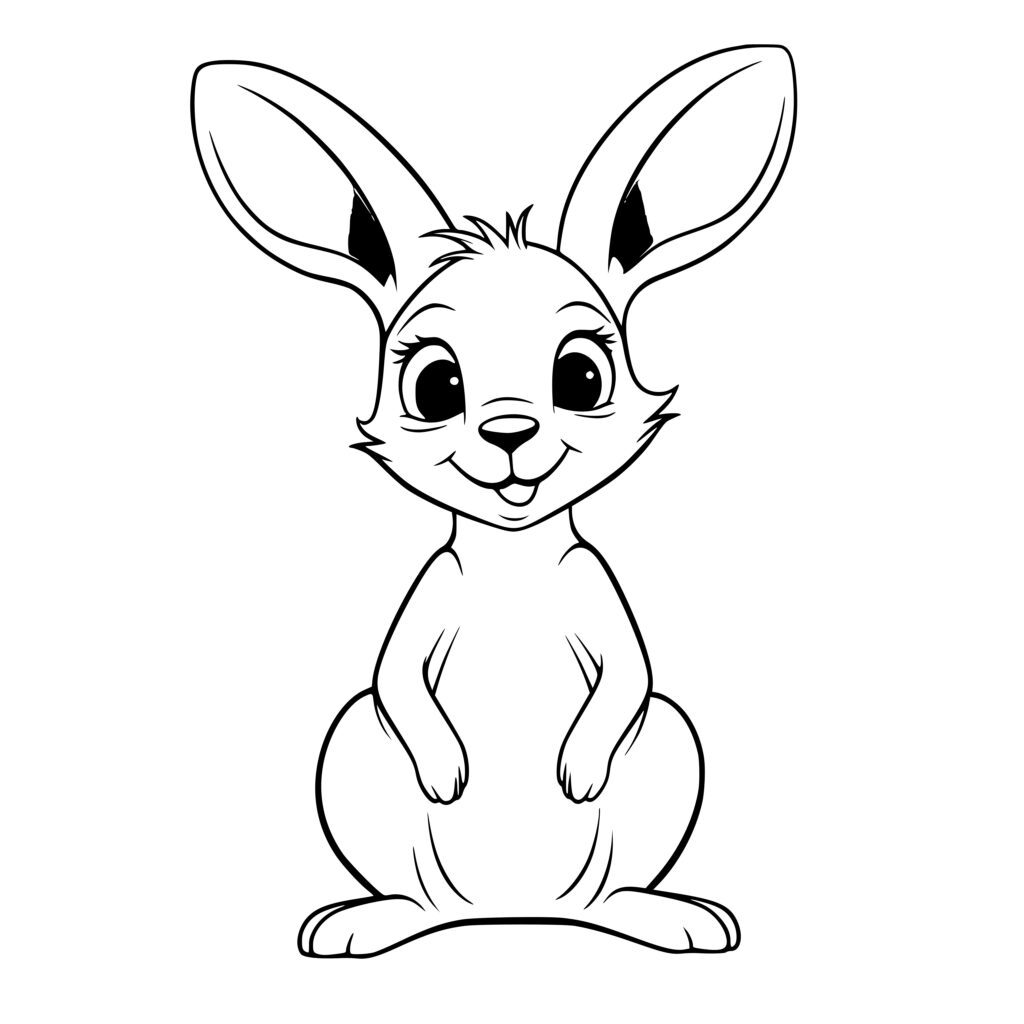 Adorable Kangaroo: SVG File for Cricut, Silhouette, Laser Machines