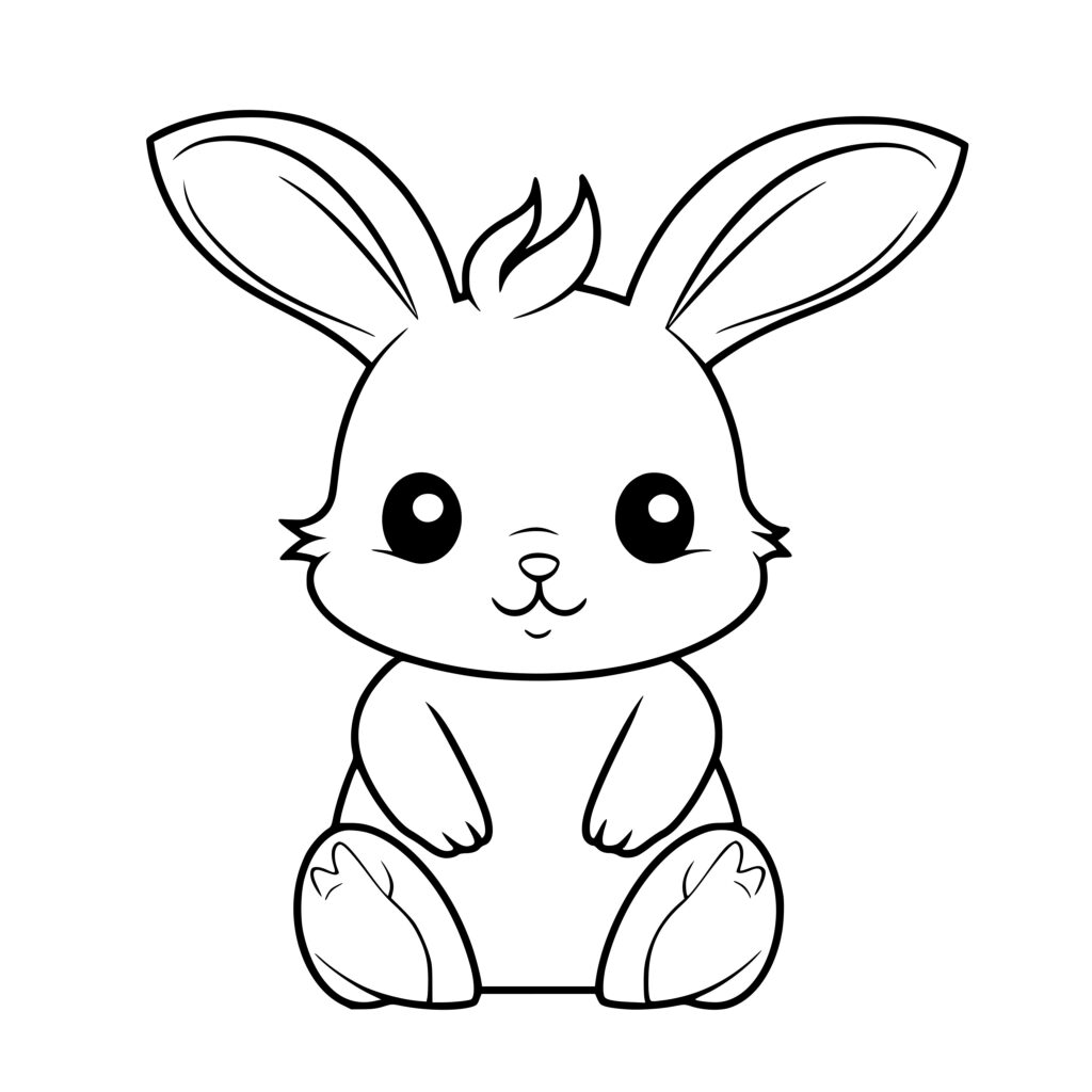 Instant Download SVG/PNG/DXF Image: Floppy Eared Rabbit for Cricut ...