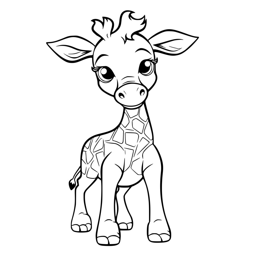 Playful Giraffe SVG File: Instant Download for Cricut, Silhouette, and ...