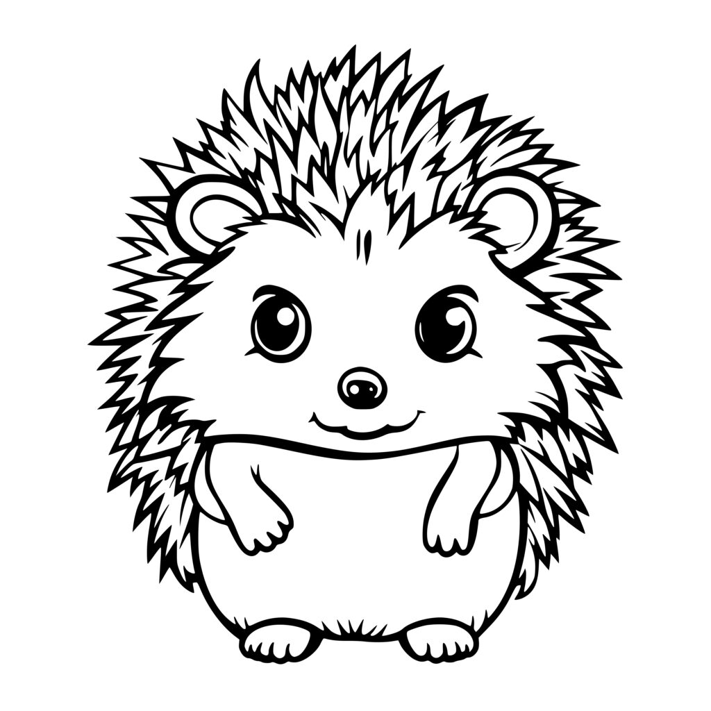 Instant Download Tiny Hedgehog Svg Png Dxf Image For Cricut, Silhouette 