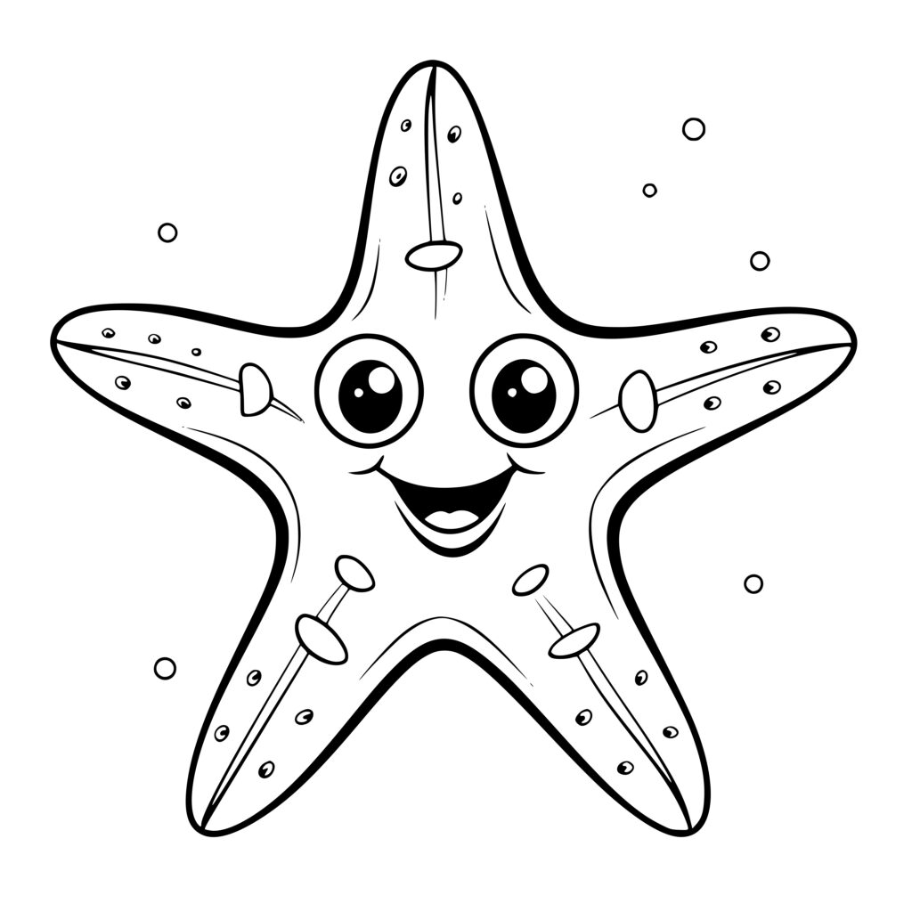 SVG Starfish: Instant Download for Cricut, Silhouette, and Laser Machines