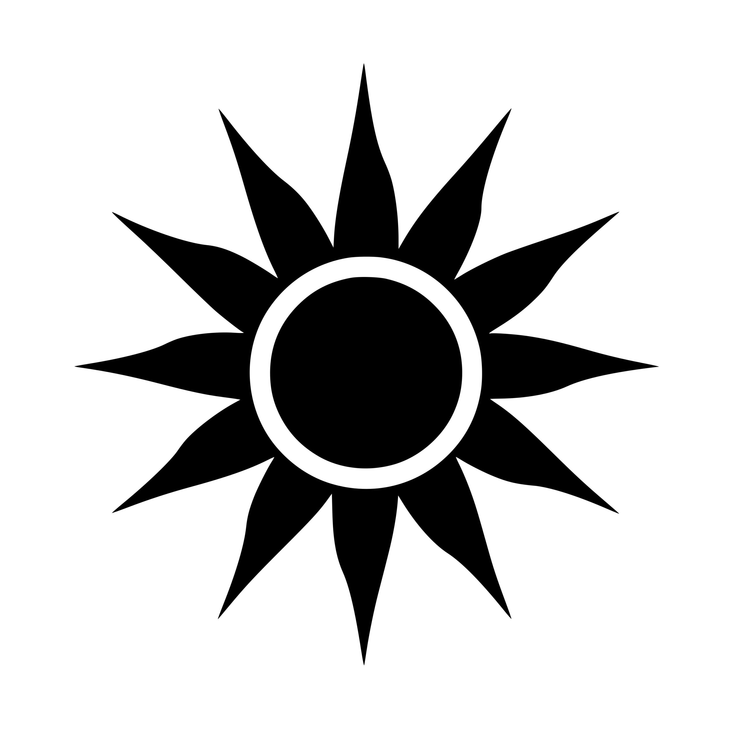 Classic Sun SVG Image: Perfect for Cricut, Silhouette, and Laser Machines
