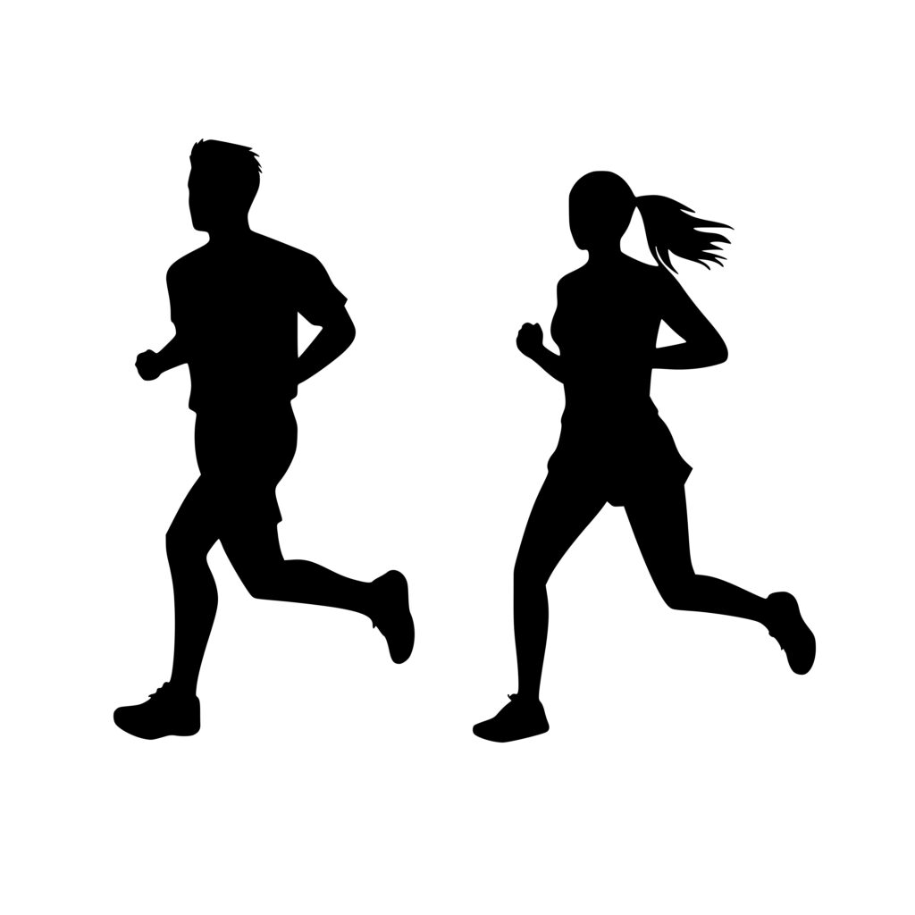 Marathon Runners SVG Image | Instant Download for Cricut, Silhouette, Laser