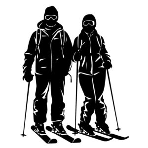 Ski Loving Couple