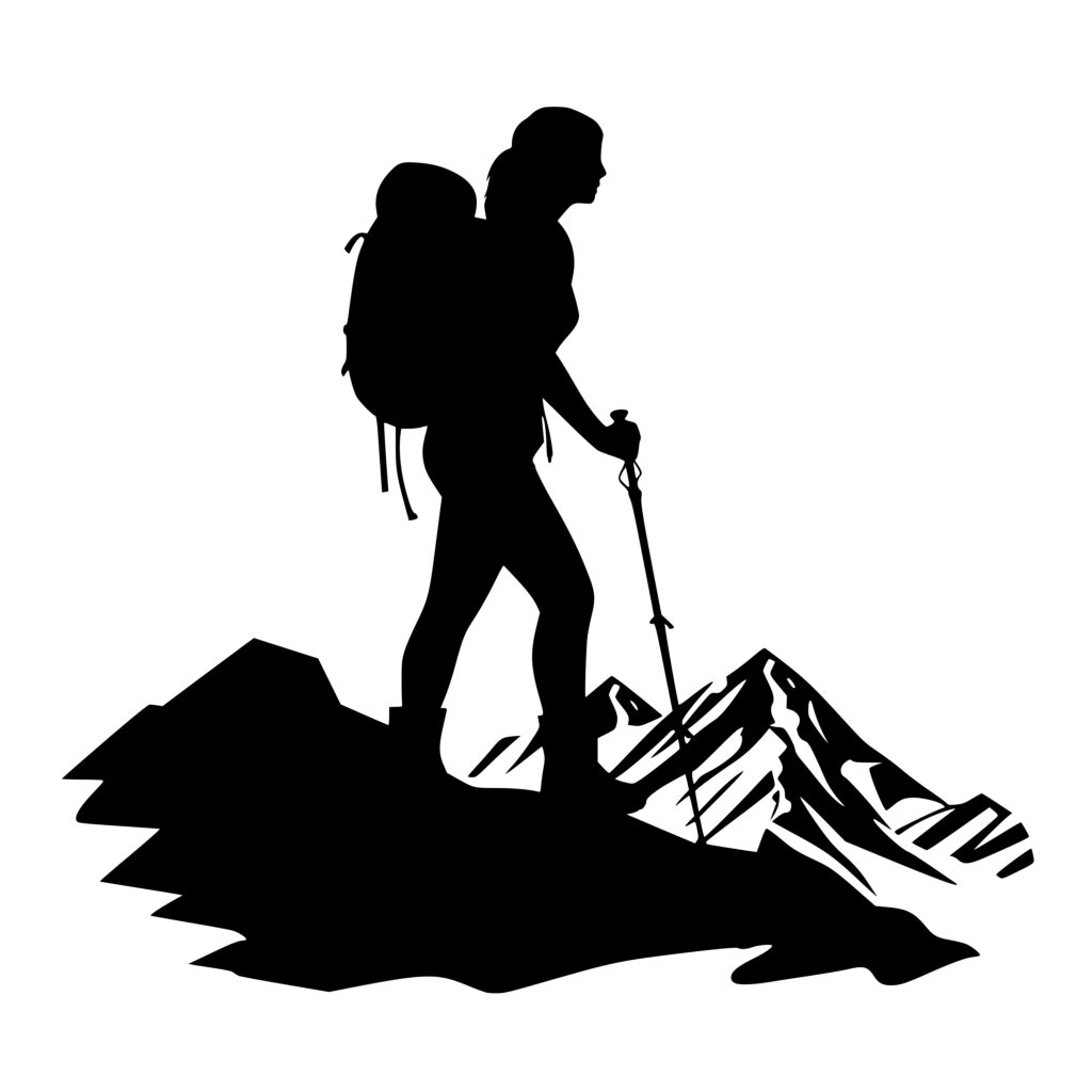 female-trekker-on-mountain-svg-image-file-for-cricut-silhouette-and