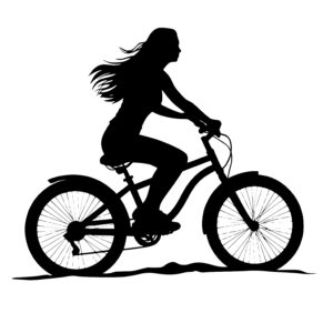 Woman Cycling