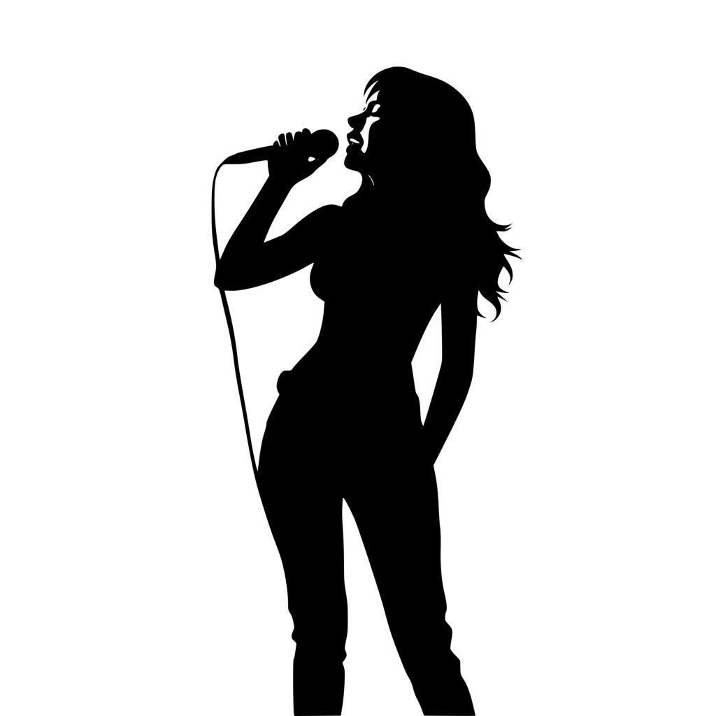 Female Performer SVG Image for Cricut, Silhouette, Laser Machines