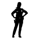 Woman in Police Uniform