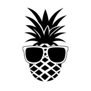 Pineapple with Shades