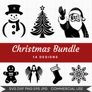 Christmas Bundle  – 14 Svg Images