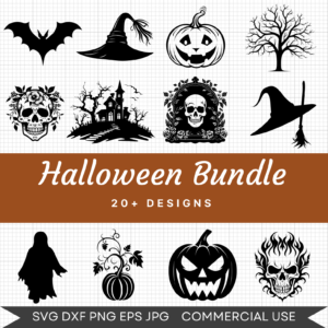 Halloween Bundle – 21 Svg Images
