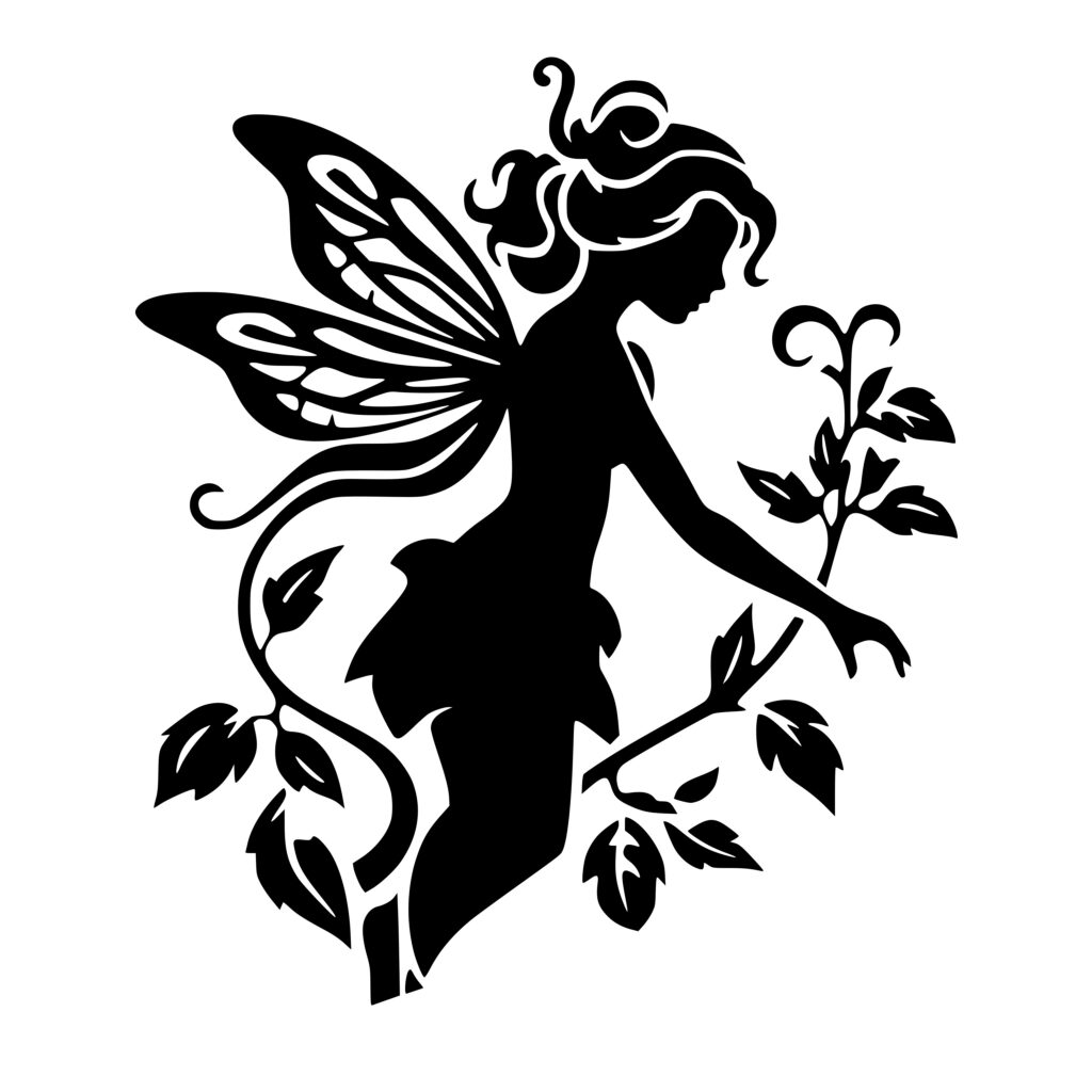 Enchanting Woodland Pixie SVG File for Cricut, Silhouette & Laser Machines