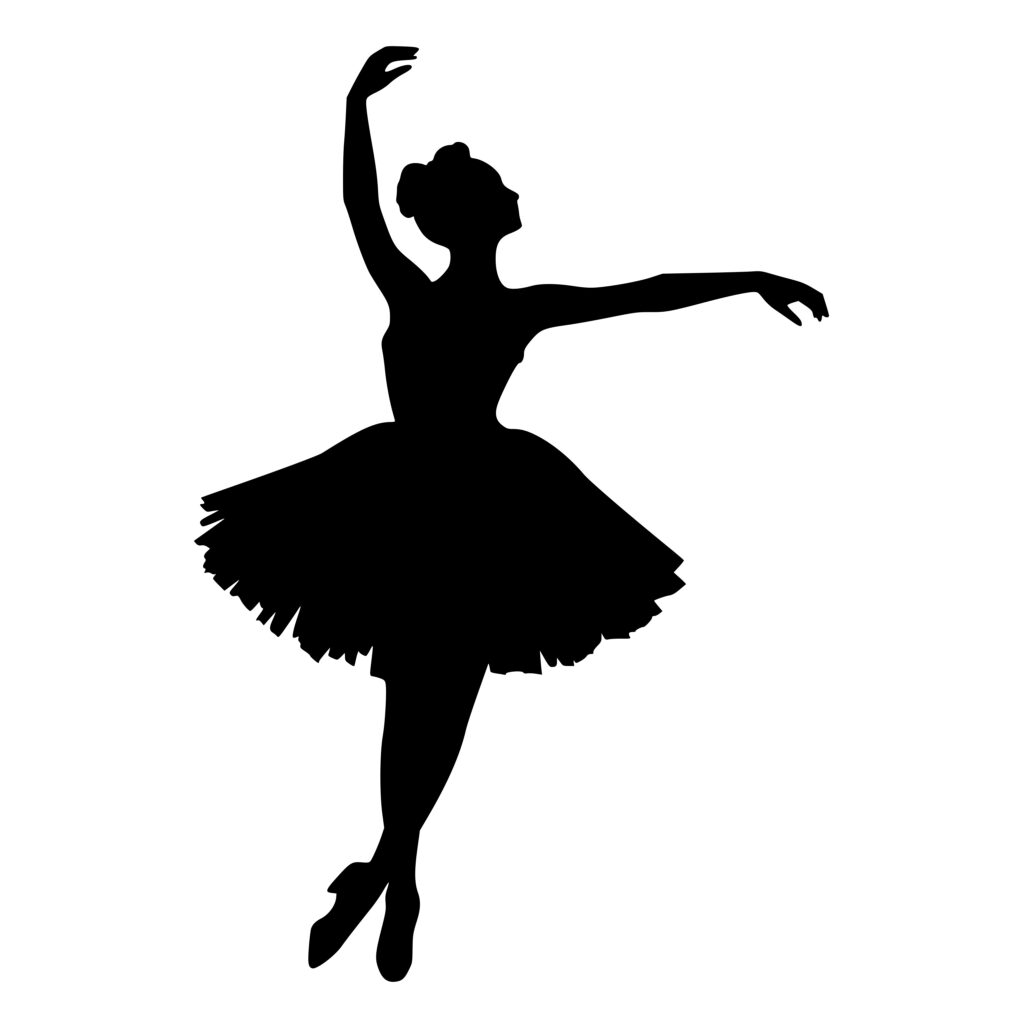 Graceful Ballet Elegance SVG File for Cricut, Silhouette, and Laser ...