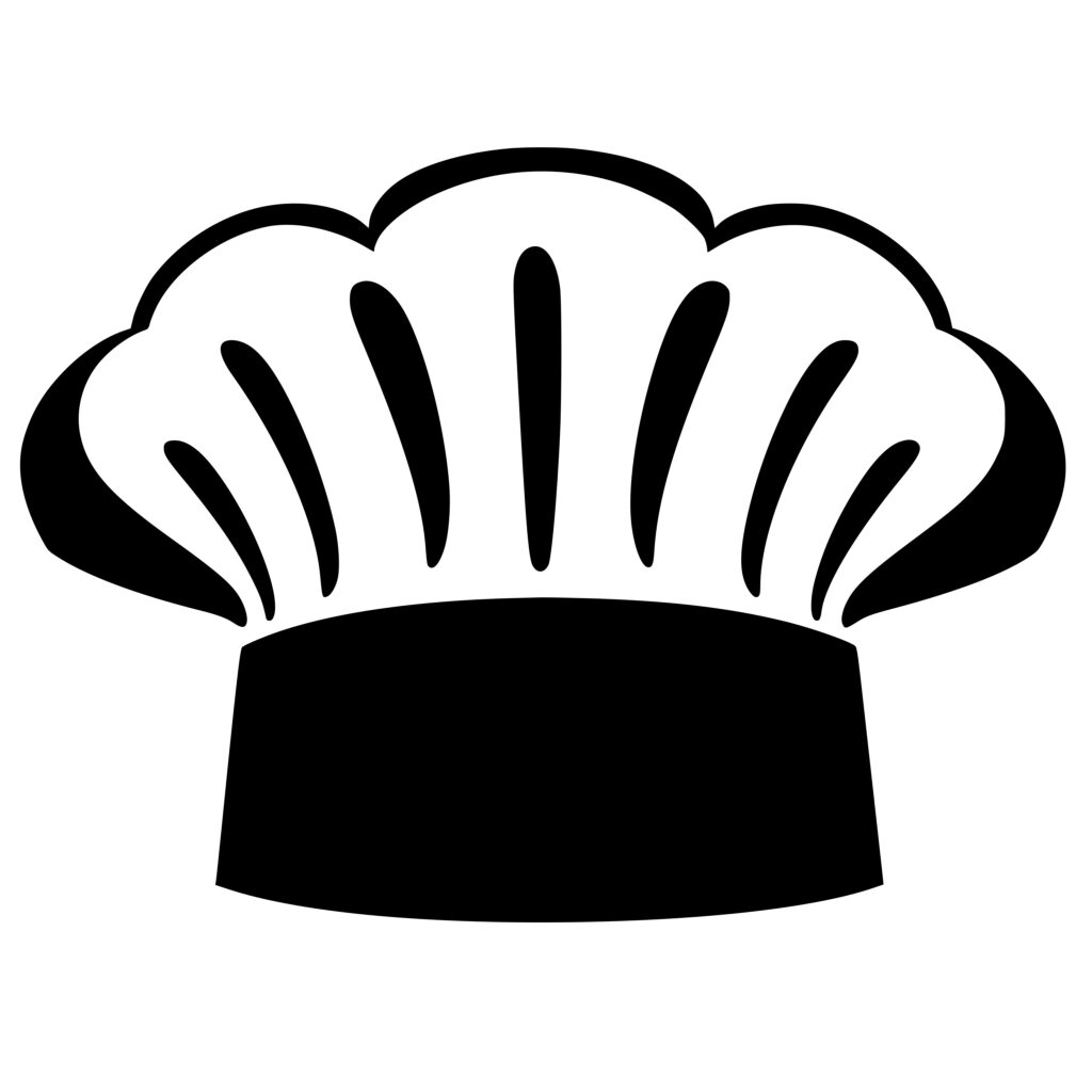Chef s cap svg image instant download for cricut silhouette laser