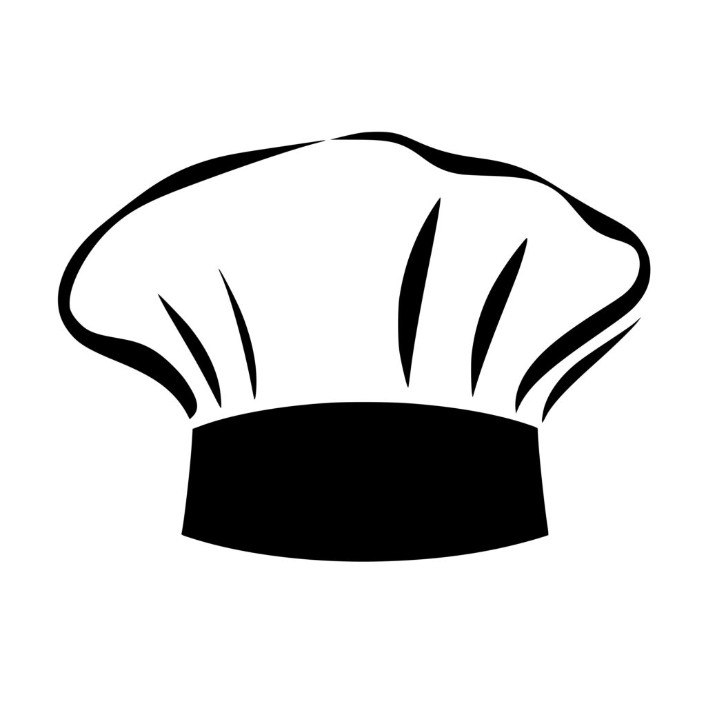 Cricut silhouette laser machines chef s hat svg png dxf image