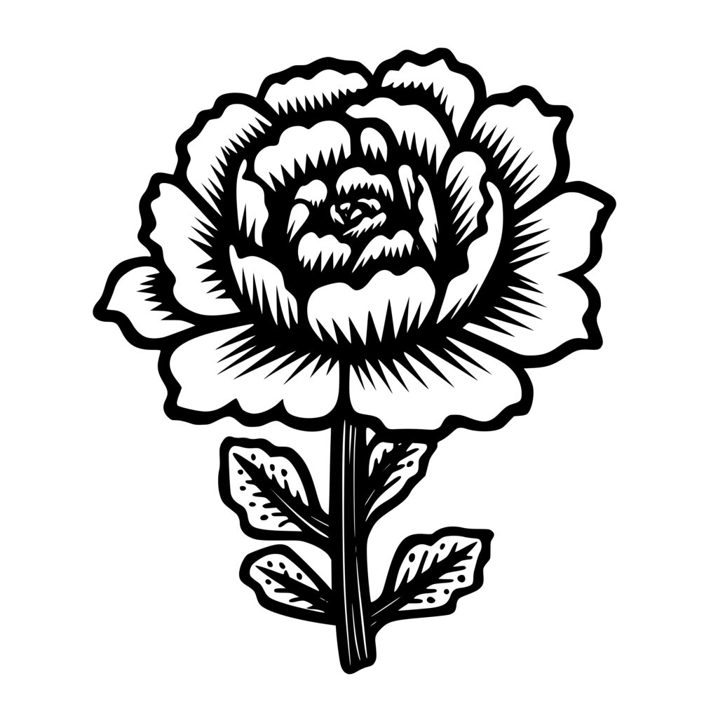 Floral Bloom: SVG File for Cricut, Silhouette, Laser Machines