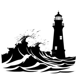 Stormy Seas Lighthouse
