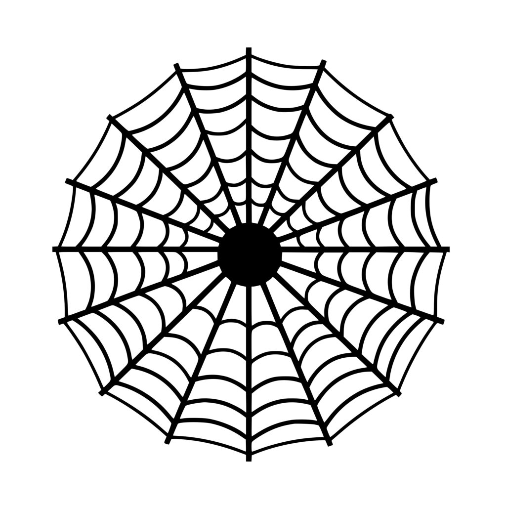 Spiderweb SVG File for Cricut, Silhouette, Laser Machines | Instant ...