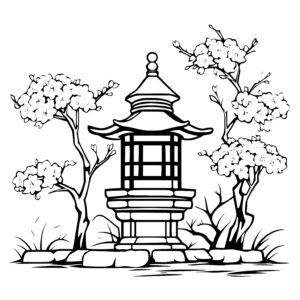 Pagoda Cherry Blossom