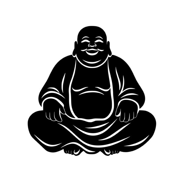 Meditative Buddha SVG File for Cricut, Silhouette, Laser Machines ...