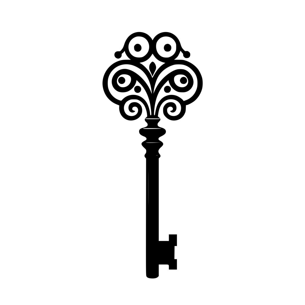 Instant download svg key image for cricut silhouette laser machines
