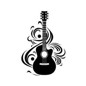 Swirled Guitar
