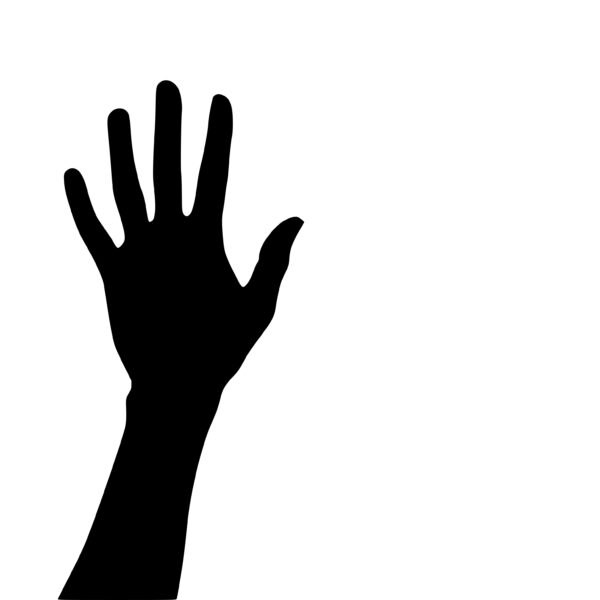 Man Reaching Up Silhouette PNG Transparent SVG Vector