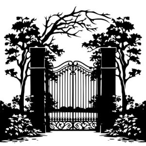 Elegant Garden Gate