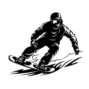 Mountain Snowboarding