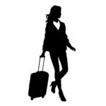 Woman with Luggage