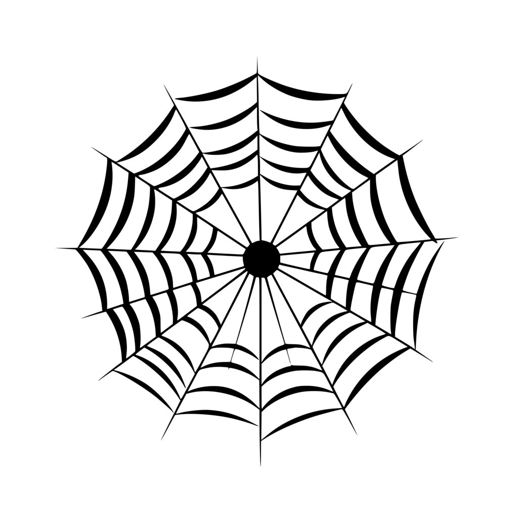 Spider Web SVG File for Cricut, Silhouette, Laser Machines