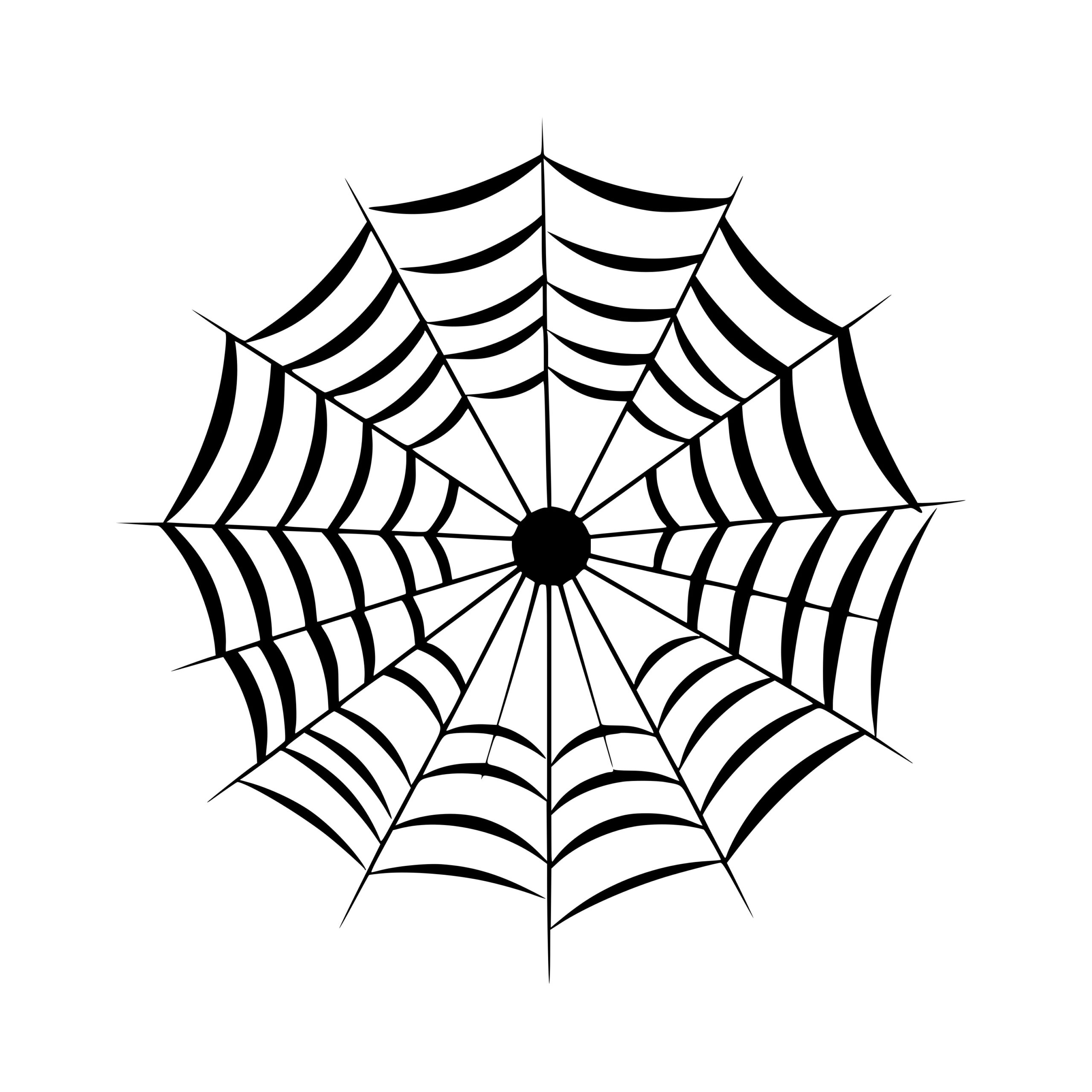 Spiders and Spider Web SVG Files for Silhouette Cameo and Cricut