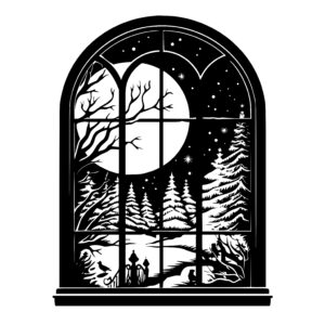 Moonlit Window