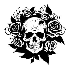 Skull & Blossoms