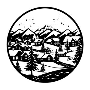 Winter Mountain Village