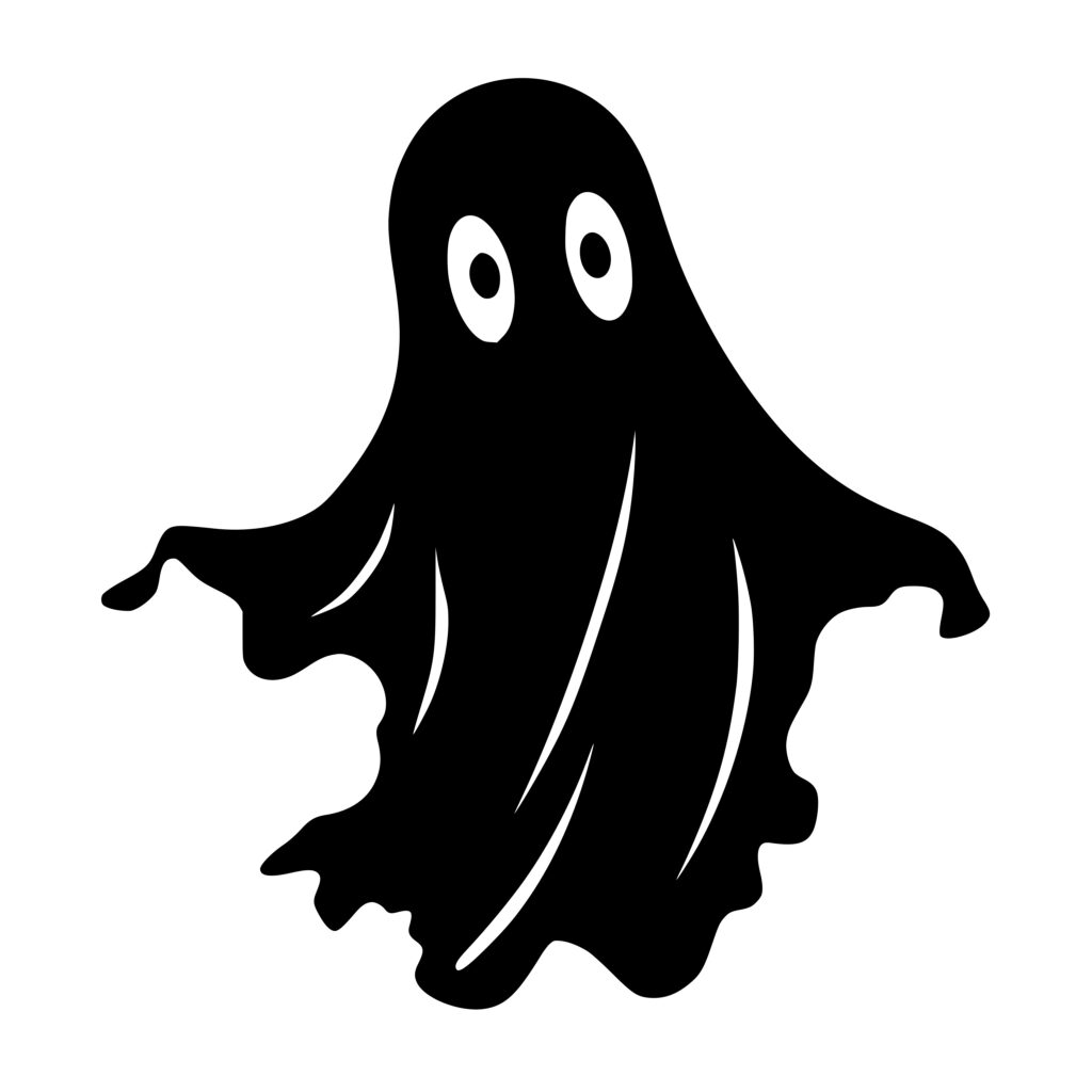 Cute Ghost SVG File for Cricut, Silhouette, Laser Machines
