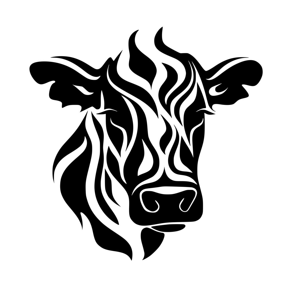cow-face-abstract-svg-file-for-cricut-silhouette-laser-machines