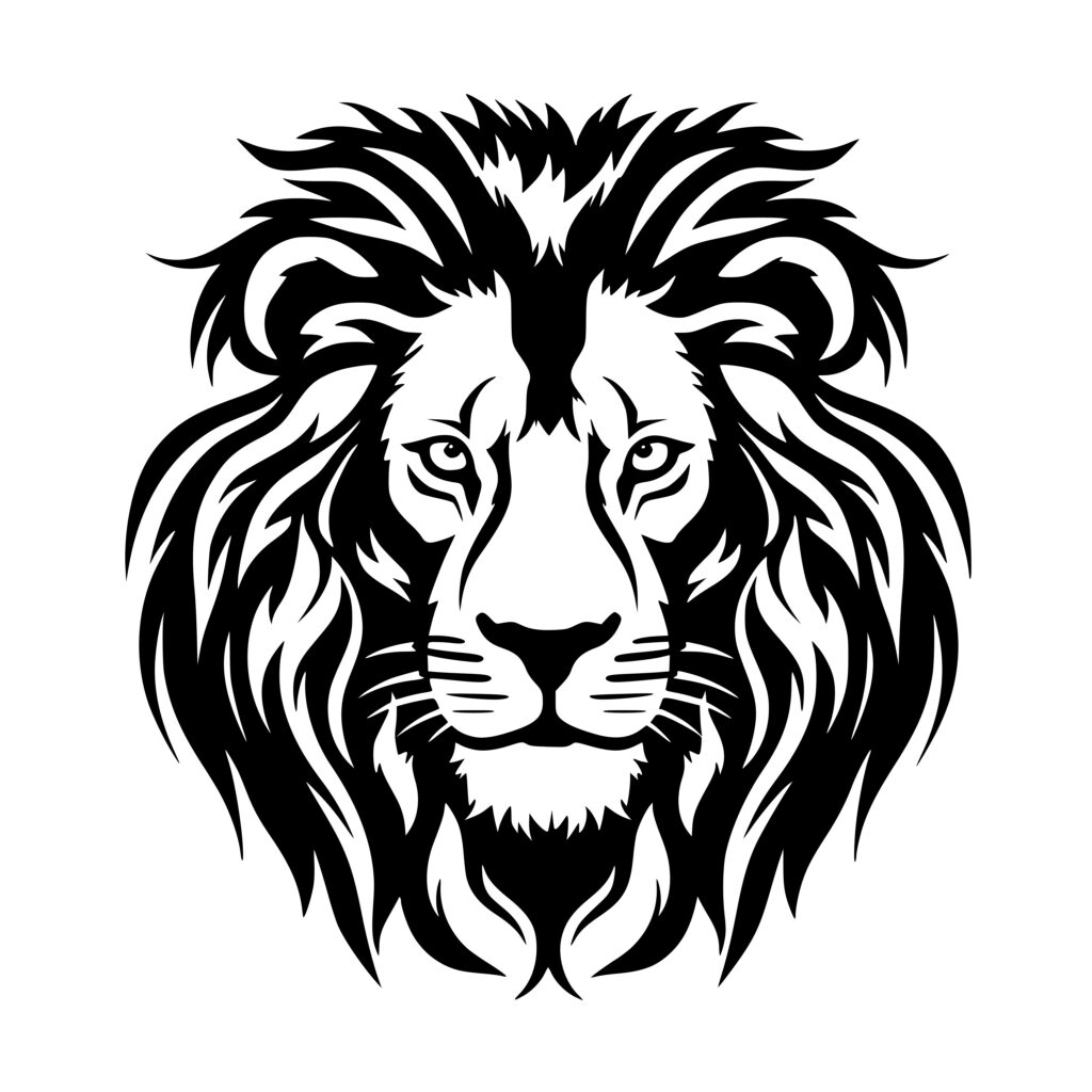 Proud Lion SVG File for Cricut, Silhouette, Laser Machines | Instant ...